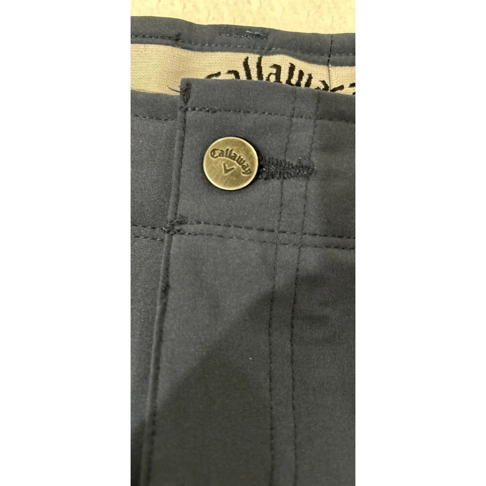 Callaway Golf Shorts Mens 38 Navy Blue Performance Pockets
